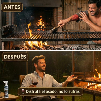 Parrilla Limpia® – No Te Quemes Más (Limpia Sola en 10 Minutos)
