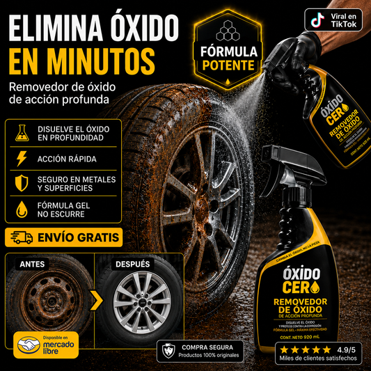 ÓXIDO CERO | Recuperá Metal Oxidado en minutos