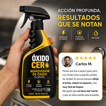 ÓXIDO CERO | Recuperá Metal Oxidado en minutos