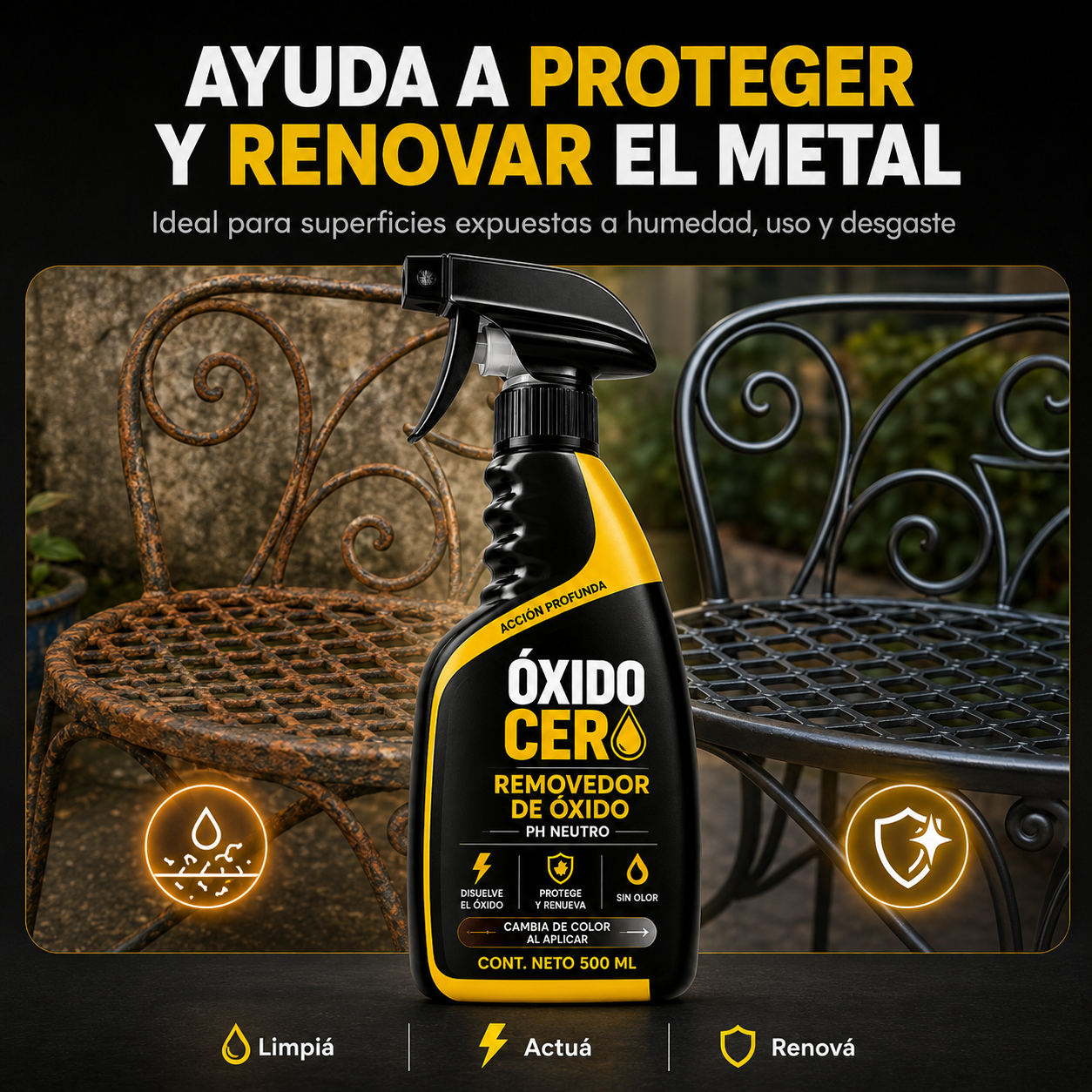 ÓXIDO CERO | Recuperá Metal Oxidado en minutos