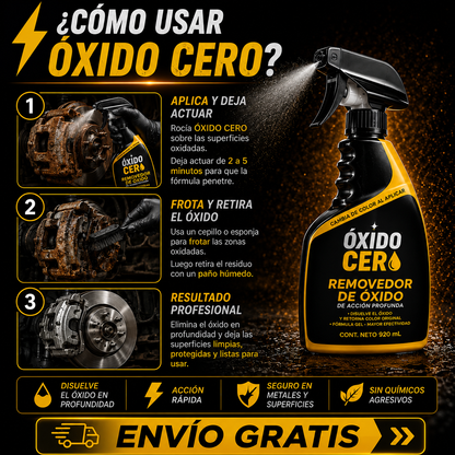 ÓXIDO CERO | Recuperá Metal Oxidado en minutos